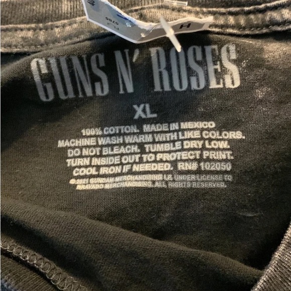 NWT Guns N Roses men’s XL acid wash T-Shirt 
- - Picture 9 of 11
